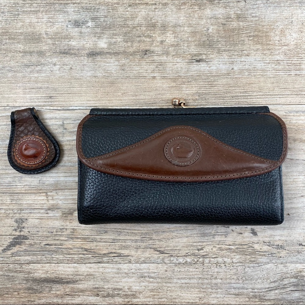 Vintage Dooney & Bourke Wallet & Key Chain